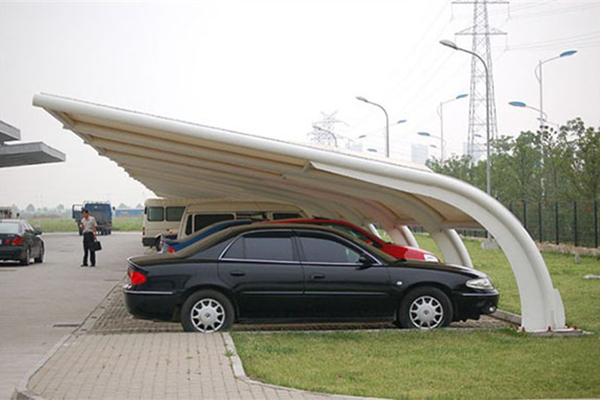 車(chē)棚張拉膜產(chǎn)品展示一