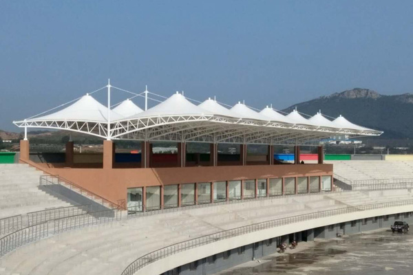 渤海（文理）大學(xué)主席臺看臺膜結(jié)構(gòu)